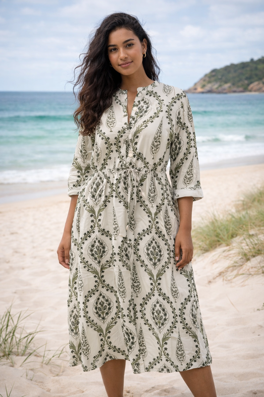 Dress - Floral full length