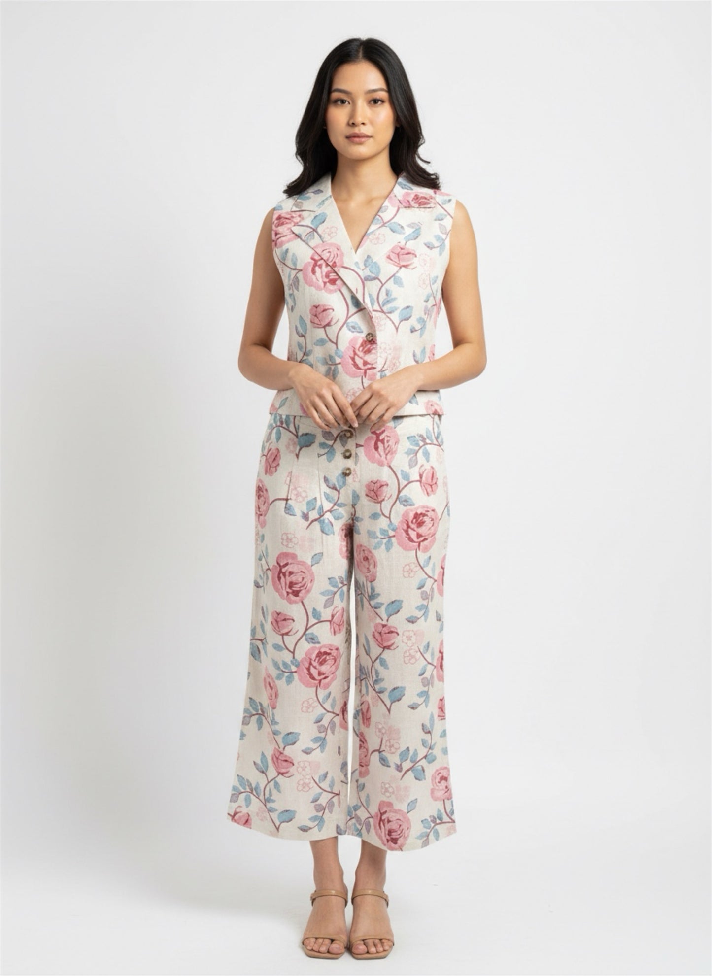 Co-ord set - Blue and Pink